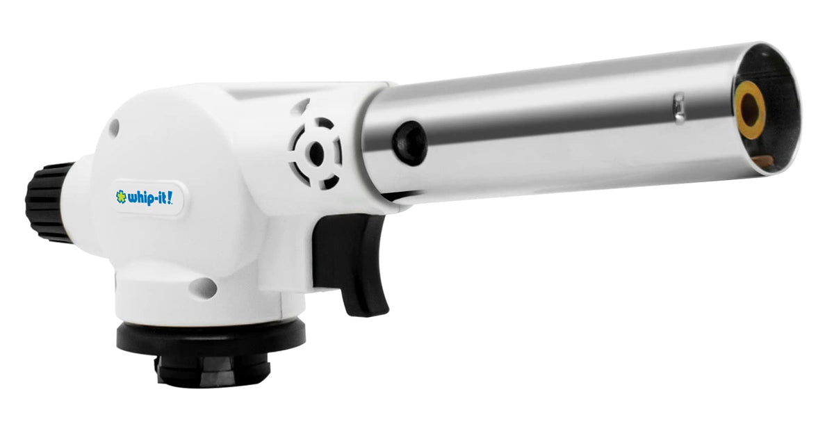 Blowtorch Torch: White by Whip-It! – Plastic, White, Model TC-Blwt-07