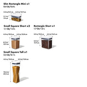 OXO Set + Container Set / Brown / 1 Container Sets