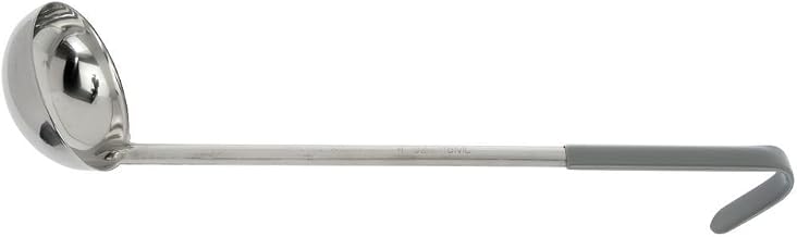 HUBERT 4 oz Ladle with Grey Handle Stainless - 12"L