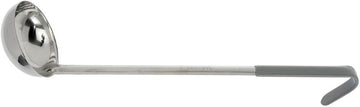 HUBERT 4 oz Ladle with Grey Handle Stainless - 12"L