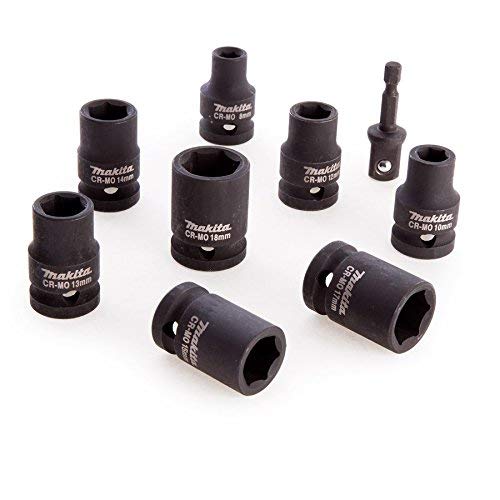 Impact Socket by Makita – 1/2 inch, Metal, Blue, Model B-54645
