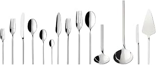 Villeroy & Boch NewWave New Wave Cutlery Set 113 Pieces, 18/10 Stainless Steel, Metal