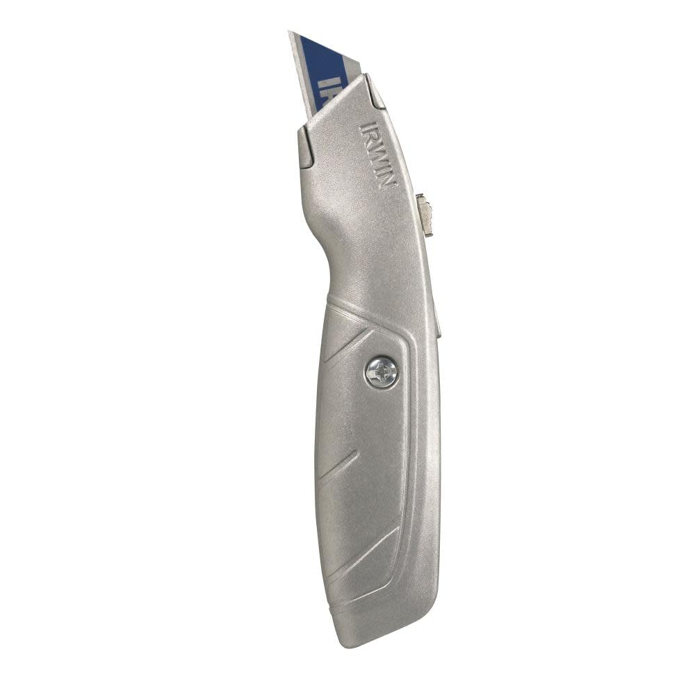 Optimized Cutting Standard 6-1/2 in. Utility Knife by IRWIN – One Size, Blend, Multi, Model 2082101