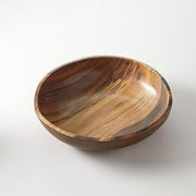 American Metalcraft Acacia Melamine Serving Bowls