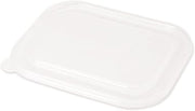 World Centric CTL-CS-3 100% Compostable Ingeo Fiber to Go Box Lids, for 8.8" x 6.8" Boxes (Pack of 400)