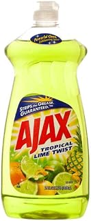 New 316951 Ajax Dish Liquid 28 Oz Lime (9-Pack) Dish Liquid Cheap Wholesale Discount Bulk Cleaning Dish Liquid Black