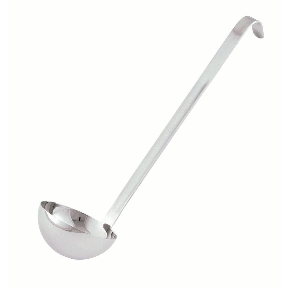S/S One-Piece Heavy Duty 6 Ounce Ladle by Vollrath – 6 Ounce, Stainless Steel, Silver, Model 4980610