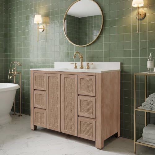 Water Creation 48" Width / Toffee Latte / 1 Bathroom Vanities