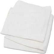 Woven Terry Rags, White, 15 X 17, 25 Lb Box, 170/carton