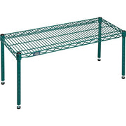 Poly-Green Wire Dunnage Rack by Nexel – Wire, Green, Model P1436G