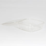 48 oz. (3/4 Gallon-Size) RPET Clear Plastic Hinged Lid Deli Meal Prep Fruit Salad Display Food Storage Containers | 200/Case by KODA CUP – 48 oz, 48.0 ounces, Model RPTHLD48