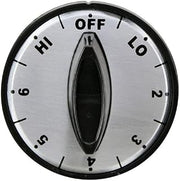 Exact FIT for CECILWARE GMM169F KNOB2 D; OFF-LO-2-6-HI - Replacement Part by MAVRIK