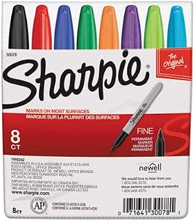 SAN30078 - Sharpie Permanent Markers