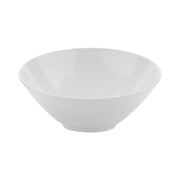 G.E.T. Angled Cascading Serving Bowl for Salads by GET – 24 Fluid Ounce, 24.0 ounces, Plastic, White, Model B-792-W
