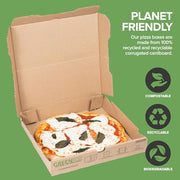 Stock Your Home 10X10" / Green / Classic Pizza Boxes