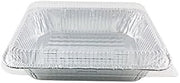 Handi-Foil 1/2 Half-Size Deep Aluminum Steam Table Pan w/Clear Low Dome Lid (pack of 10)