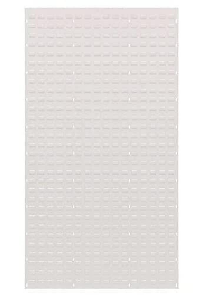 Quantum Ultra Hanging Flat Louvered Panel by QUANTUM STORAGE SYSTEMS – 48"L x 61"H, Blend, Oyster White, Model QLP-4861HC