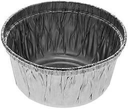PAC42330 PACTIV CORPORATION RND ALUM UTIL CUP 4OZ FL CURL SILV 1000
