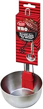 Tablecraft Products BBQPBR BBQ Brush with Stainless Steel Sauce Pan