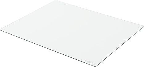 Global Industrial Glass Chair Mat, 46" L x 36" W