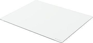 Global Industrial Glass Chair Mat, 46" L x 36" W