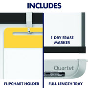 Quartet Black / 48"W x 36"H / Music Dry Erase Boards
