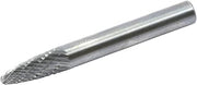 Forney 1/4 in. Dia. x 2.5 in. L Tree Burr Tungsten Carbide 1 pc.