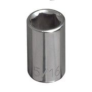 3/8-Inch Standard 6-Point Socket by KLEIN TOOLS – 3/8-Inch, Forged Alloy Steel, Model 65606