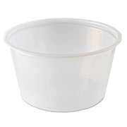4 Oz Portion Cups FAB PC by Fabri-Kal – 2500 Count (Pack of 1), 4.0 fluid_ounces, Polystyrene, Translucent, Model FABPC400