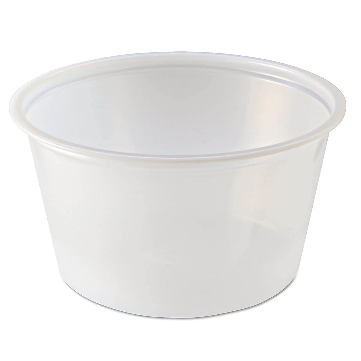 4 Oz Portion Cups FAB PC by Fabri-Kal – 2500 Count (Pack of 1), 4.0 fluid_ounces, Polystyrene, Translucent, Model FABPC400