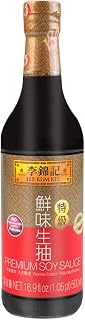 Lee Kum Kee Premium Soy Sauce, 16.9-Ounce Bottle (Pack of 2)