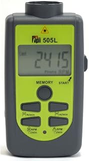 TPI 505L Digital Laser/Contact Hand Tachometer