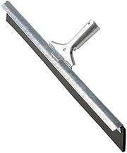 Ettore 54036 Industrial Straight Floor Squeegee with Scraper Edge, Galvanized Steel, 36" (Pack of 6)