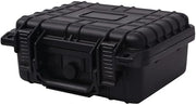 vidaXL Hard Case, Protective Hard Carry Case, Portable Camera Case with Customizable Foam, Travel Equipment Tool Storage Box, Black