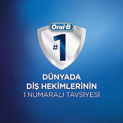 Oral-B Black Colour / 4 Count (Pack of 1) / Cross Action Pack of 4 Toothbrush Replacement Heads