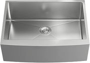 ELEGANT Kitchen and Bath Stainless Steel Farmhouse Sink L30'' x W21'' x H10