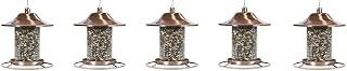 Perky-Pet Copper Panorama Bird Feeder 312C (5-(Pack))