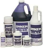 Dykem Layout Fluids - 8oz. bic steel blue layout fluid