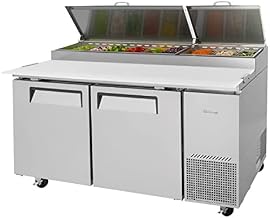 Turbo Air 2-Door Sandwich Salad Prep Table 20-CU.ft. TPR-67SD-N