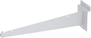 Slatwall Shelf Bracket 10" White