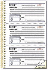 Rediform RED8L829 Money Receipt Book