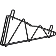 14" Single Arm Shelf Bracket Black Epoxy by Nexel – Steel, Black, Model AB14B