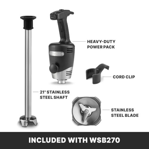 Waring 21" Shaft / Stainless Steel / Immersion Blenders Countertop Blenders