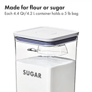 OXO 2 Piece / Prelabeled / Clear Container Sets