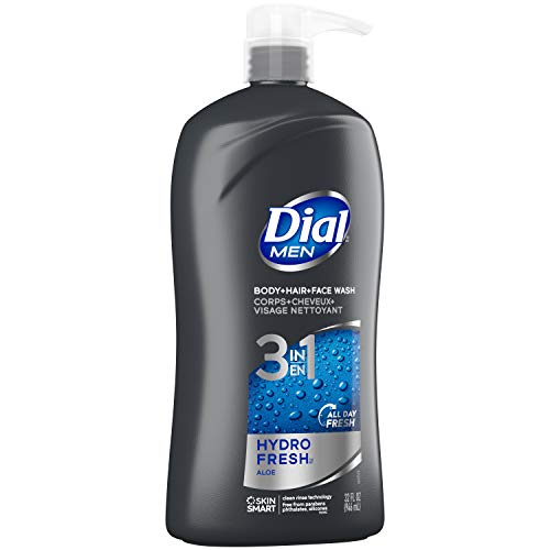 Dial Hydro Fresh / 32 Fl Oz (Pack of 2) / Negro Body Washes
