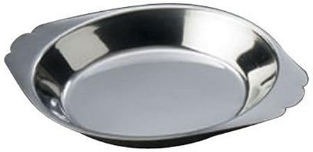 American Metalcraft AR100 10 oz Round Stainless Au Gratin Dish