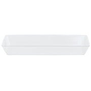 Basket Liner Rectangular Clear PET - 15"L x 8"W x 1-7/8"H by HUBERT – 15 x 8 x 1.875 inches, Plastic, Clear, Model LINER-97513
