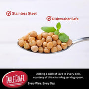 Tablecraft Solid Spoon / 1 Cooking Spoons
