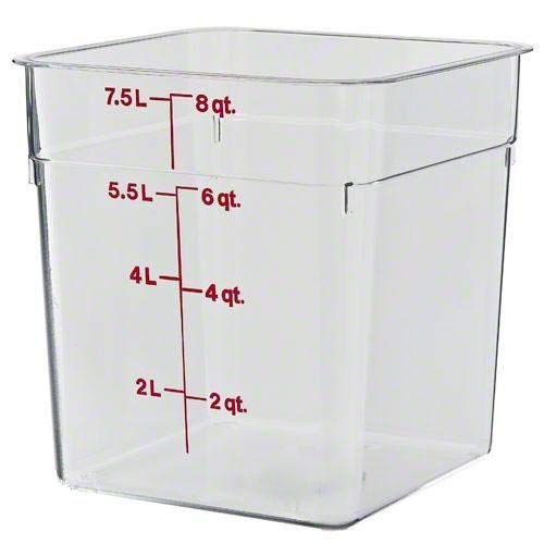 Cambro Clear / 8 QT / 1 Container Sets