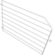 Lozier Continuous Wire Basket Divider for Use on 13" D Shelf BCP Chrome Plated